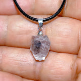 Natural Crystal Herkimer Diamond Pendant Hang Stone Gemstones Mineral Energy Reiki Home Decorations Gift Ore Crystals