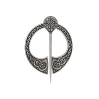 Medieval Clasp Pin Brooch Vintage Viking Celtic Scarf Shawl Penannular Brooch Cloak Pins Jewelry
