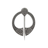 Medieval Clasp Pin Brooch Vintage Viking Celtic Scarf Shawl Penannular Brooch Cloak Pins Jewelry