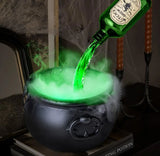Halloween Black Wizard Bowl Magic Float Bottle and Diffuser Indoor Home Bar Magic Party Horror Ghost Props Halloween Decoration