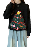 Red Christmas Pullover Sweater For Women In Autumn And Winter 2025 Women's Casual Versatile O Neck Knitted Sweater New Casual