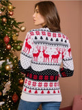 2025 New Year's Clothes Women Men Jumpers Family Matching Sweaters Soft Christmas Knitted Pullover Warm Thick Knitwear Xmas Look