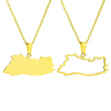 The new stainless steel glossy openwork Salvadoran pendant necklace is a bestseller for men and women on Amazon