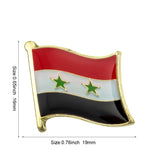 Flag Pins Country Flag Badge Flag Brooch National Flag Lapel Pin International Travel Pins Collections