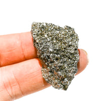 Natural Pyrite Crystal Pendant Necklace Women Men Release Anxiety Jewelry Reiki Energy Iron Rough Ore Mineral Specimen Necklaces