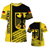 Germany Flag Shirt Men's T-shirt German Casual Clothing O-Neck Everyday Sweatshirt Breathable Short Sleeve Tops Male Cheap Tees
