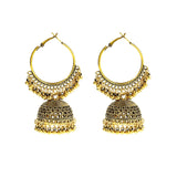 Pendientes Gypsy Ethnic Round Bells Indian Jewelry Earrings Vintage Tribe Jhumka Earrings Kolczyki Wedding Jewelry