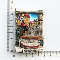 Europe Italy Roma Verona Flavor 3D Refrigerator Magnets Fridge Magnetic Tourist Souvenir Decoration Articles Handicraft Gifts