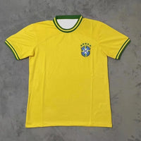 Men's Shirts New Hot-selling Brazilian Football Jersey and Leisure Thai Jersey Short Sleeve Quick-Dry Training Sports Unisex Top