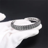 Personalized dragon scale pattern bracelet men's trendy and retro Chinese style reverse scale bracelet factory wholesale
