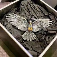 Domineering Eagle Animal Necklace Men's Punk Personality Trendy Casual Party Jewelry