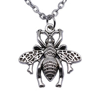 Long Necklace Christmas Decorations Necklace On The Neck 43Cm Chain Accessories For Bracelets Insect Dragonfly Butterfly Bee