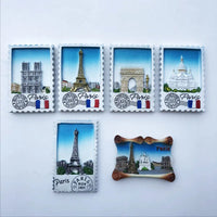 France  Feelings Souvenir Fridge Magnets Decoration Articles Handicraft Magnetic Refrigerator Collection Gifts