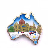 Fridge Magnet Australia Sydney Melbourne Magnetic Refrigerator Sticker Australia Tourism Souvenir Magnetic For Home Decoration