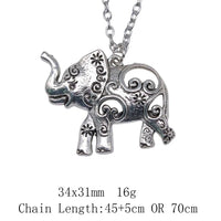 Birthday Gifts Necklace 45Cm Or 70Cm Long Chain Elephant Neck Decoration Choker Neck
