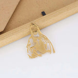 New fashion stainless steel hollowed cross Jesus large pendant DIY necklace bracelet keychain pendant accessories