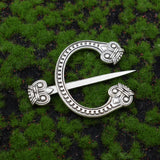 Medieval Clasp Pin Brooch Vintage Viking Celtic Scarf Shawl Penannular Brooch Cloak Pins Jewelry