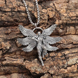Fashionable Flying Eagle Animal Pendant Necklace Men's Personalized Motorcycle Rock Cycling Hip-Hop Trendy Jewelry