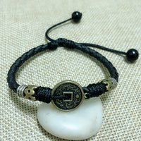 Simple Adjustable Handmade Leaf Anklets Woven Adjustable Rope Lucky Foot Bracelet For Women Men Jewelry