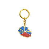 Anniyo France Map Martinique Guadeloupe French Guiana Reunion Island Key-Chain Jewelry Keyring For Women Men #K16A55