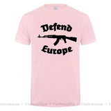 Defend Europe T Shirt Immigrant Islam Custom Design Print Tee Shirt for Men Women Cotton New Cool Tee