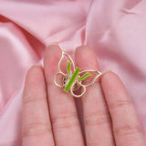 Hanreshe Classic Butterfly Psi Psychology Brooch Pins Medical Enamel Lapel Badge Jewelry Gift for Psychiatrist Doctor Nurse