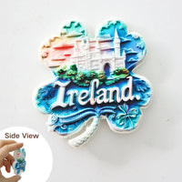 1pc, Australia Fridge Magnet, Koala Magnet, Ocean Magnet,Netherlands Windmill Tulip Four-Leaf Clover Fridge Sticker Home Decorat