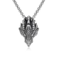 Men's Punk Flying Eagle Animal Pendant Necklace Biker Riding Rock Party Jewelry Accessories