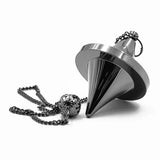 Ya.x Spinning Top Design Reiki Pendulum for Divination,Chakra Testing & Spiritual Energy Brass  Metal Pendulum