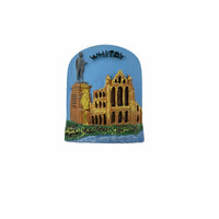 UK Fridge Magnet Manchester, Warwick Castle, Windsor Castle, Whitby, Blackpool, Stonehenge 3D Magnetic Resin Gift