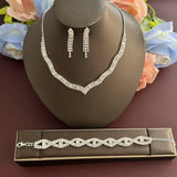 Nightclub Party Luxurious Rhinestone Necklace New Fashion Women Sexy Personality Exaggerate Shiny Necklace Jewelry