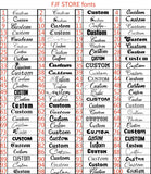 Personalized Box Chain Name Necklace Optional Font Fashion Custom Nameplate Necklace Stainless Steel Women Clavicle Jewelry