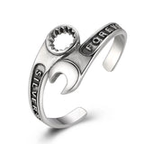 Wrench Bracelet Men's Domineering Repair Tool Wrench Cuff Open Bracelet Motorcycle Biker Punk Rock Party Jewelry Gift