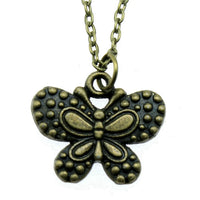 Long Necklace Christmas Decorations Necklace On The Neck 43Cm Chain Accessories For Bracelets Insect Dragonfly Butterfly Bee
