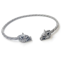 Medieval viking wolf copper Necklace Traditional Celtic Torq Torque, Authentic Neckand Ancient Norse Neck Ring Viking Torc