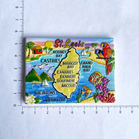 Basque Country 3D Refrigerator magnets Tourist souvenirs Refrigerator magnets Decoration supplies Collection Arts and crafts gif