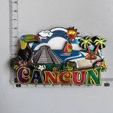 Fridge magnet Mexico Cancun Tourist Souvenirs Los cabos Margaritaville Chichen Itza Magnetic Refrigerator Stickers Home