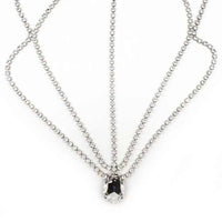 Rhinestone Bridal Forehead Headband Hair Chain Wedding Jewelry for Women Luxury Crystal Waterdrop Headpiece Head Chain Headwear
