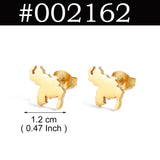 Venezuela,Afghanistan,Lebanon Cedar,Madagascar,India Punjab,Trinidad and Tobago Stud Earrings Stainless Steel Jewelry #505621