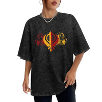 Sikh Khanda Lion for all Sikhs T-Shirt Louboutins tees luxury clothes men