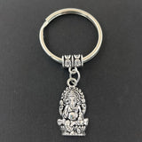 1pc Sacred Elephant Ganesha Keychain For Men, Buddha Keychain, God Of Wealth Elephant Keychain For Men