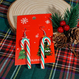New Fashion Soldier King Pendant Earrings for Women Cute Animal Koala Rhinestone Bells Drop Earring New Year Holiday Jewelry