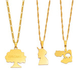 Anniyo Ethiopia Oromia Pendant and Necklaces for Women Men Oromo Necklaces Jewelry @151021