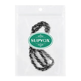 2Pcs Magnetic Anklet Bracelet Elastic Foot Chain Natural Stones for Women Men Gifts Versatile Fashion Accessories