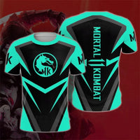 Mortal Kombat 11 T-Shirts Fighting Game Element 3D Print Cosplay Streetwear Fashion Summer Women Men O-Neck Sport TShirt Tops