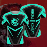 Mortal Kombat 11 T-Shirts Fighting Game Element 3D Print Cosplay Streetwear Fashion Summer Women Men O-Neck Sport TShirt Tops