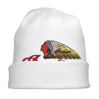 Indians Motorcycle Warm Knitted Cap Fashion Bonnet Hat Autumn Winter Outdoor Beanies Hats for Unisex Adult