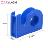 Kekelala 4 Rolls Colorful Eyelash Extension Tapes Soft Medical Breathable Adhesive Tape Cutter for False Lashes Makeup Tools