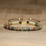 Boho Stackable Stone Bracelet Bundle: Tiger Eye, Lapis, Smoky Quartz Adjustable Vegan Jewelry Heal the soul and boost confidence