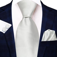 Gift Tie for Men 2023 New Sage Green Plaid Fashion Brand Wedding Party Necktie Handky Cufflinks Wholesale Hi-Tie Designer